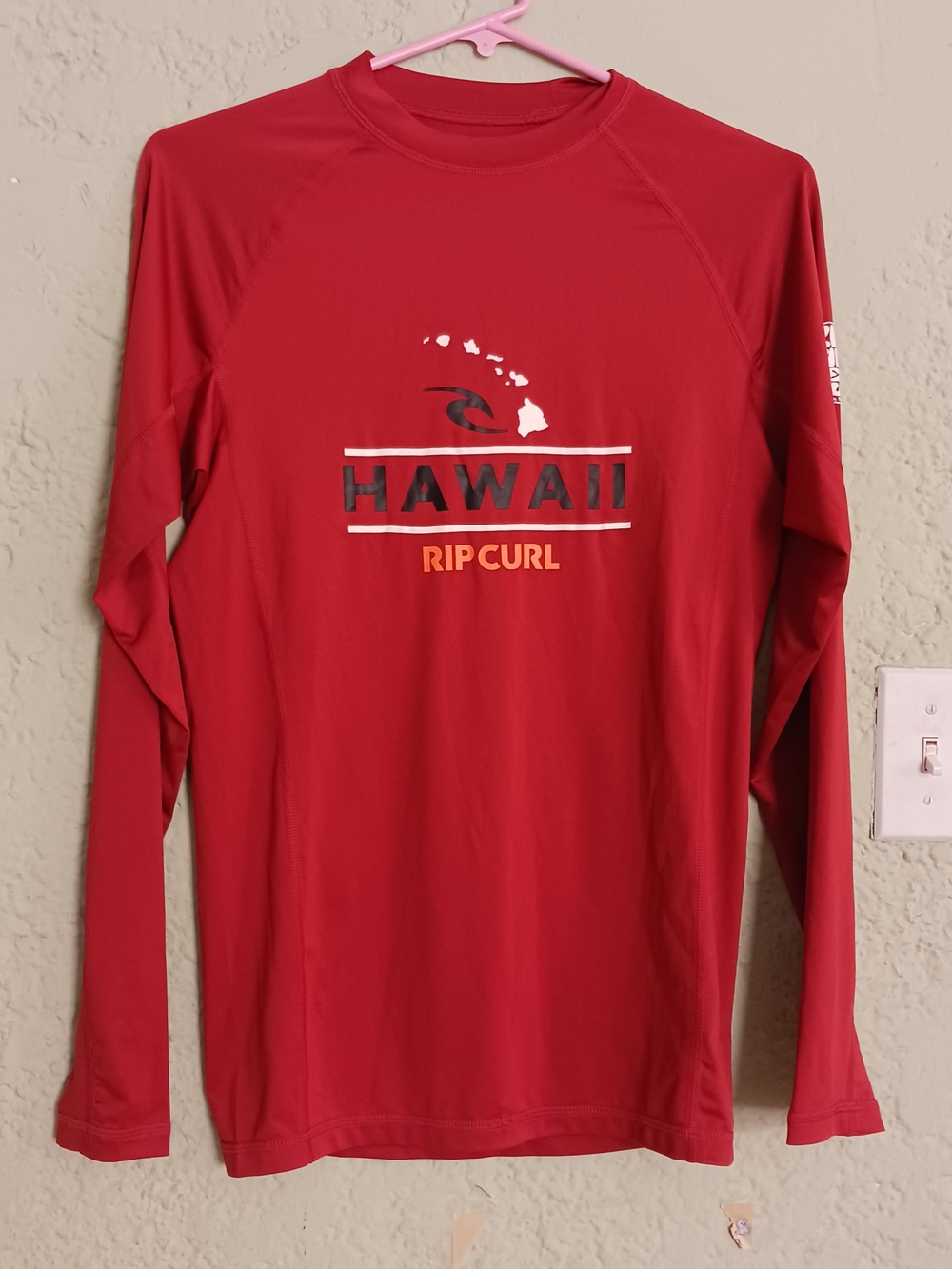 Ripr Curl Shirt Kids Boy  Active Pullover Long Sleeves New